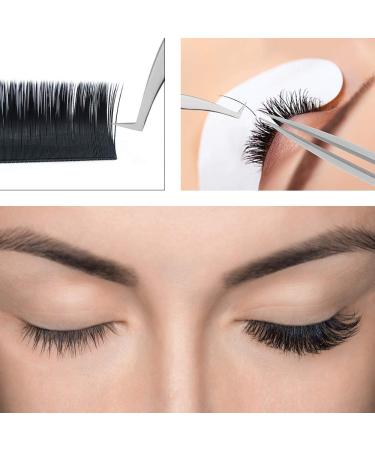 Higu Classic Eyelash Extensions 0.15mm CC Mix 8-15mm Tray - Premium Silk Lash Extensions for Professional Salon Use - Buy Online on SooperMarket.com