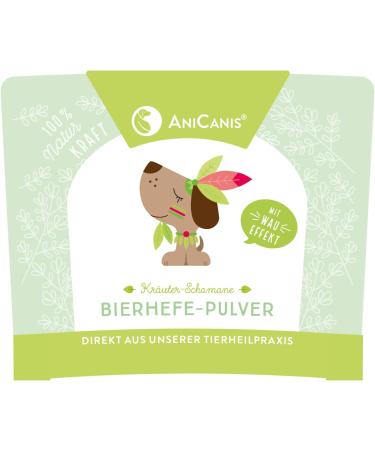 Anicani's Bow's Yeast Powder for Dogs & Cats - Natural Beer Yeast Supplement for Fur Skin & Nerves - 200g Dietary Additive - Buy Online on SooperMarket.com