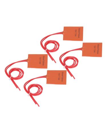 12V Silicone Heater - 4 Pack Heating Pillows & Mats | 7.5W Warmers for Pipeline & Barrel | 120-150  - Buy Online on SooperMarket.com