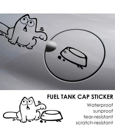 NyxSeat 4 Funny Cat Car Stickers - Unique Designs International Shipping for All Cars - Buy Online on SooperMarket.com