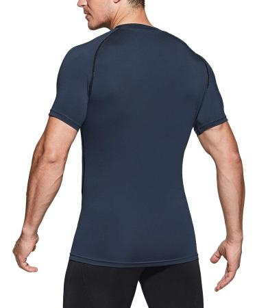 TSLA Men's Tactical Cool Dry Compression Shirt - Charcoal, Large - Buy Online on SooperMarket.com