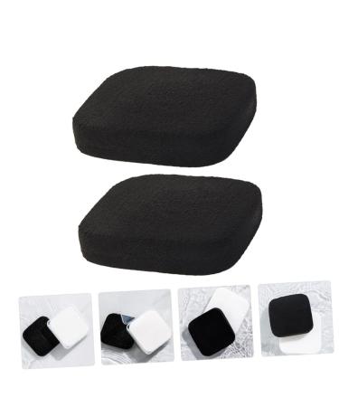 2pcs Charcoal Facial Exfoliating Pads - Compressed Sponges for Deep Cleansing | Face & Body Wash Tools - International Shipping - Buy Online on SooperMarket.com