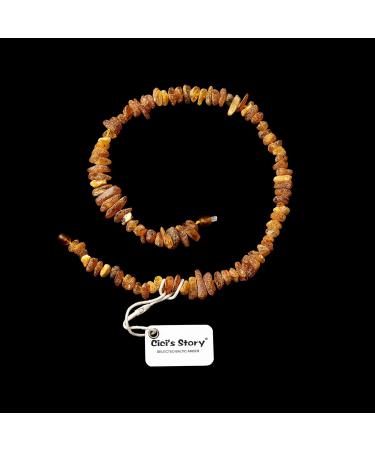 Premium Baltic Amber Collar for Dogs & Cats - 44cm | Certified Raw Amber for Ultimate Pet Wellness - Buy Online on SooperMarket.com