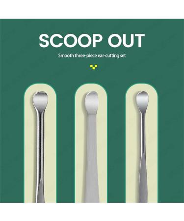 Professional 6-Piece Ear Cleaning Kit for Earwax Removal - 2023 Master Earwax Cleaner Tool Set in Black PU Leather Case - Buy Online on SooperMarket.com