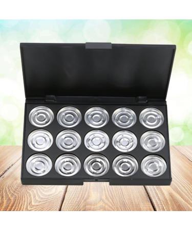 Angoily 3pcs 15 Eyeshadow Eye Shadow Empty Cosmetic Case Makeup Box Travel Concealer Lip Gloss - Buy Online on SooperMarket.com