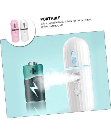 PLAFOPE 2pcs Moisturizing Sprayer Handheld Clothes Steamer Lightweight Facial Mister Mini Humidifier Abs - Buy Online on SooperMarket.com