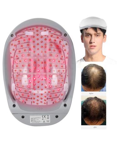 Hair Growth Helmet & Cap - 180 Light Chips for Thicker Fuller Hair | Effective Hair Loss Treatment & Therapy - Buy Online on SooperMarket.com