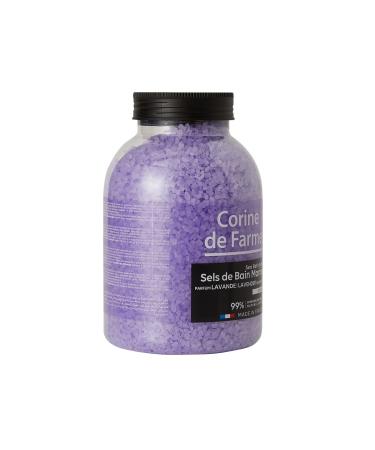Buy Corine de Farme Relaxing Lavender Sea Salt | 1.3 kg for Spa & Bath Soothing Experience - Buy Online on SooperMarket.com