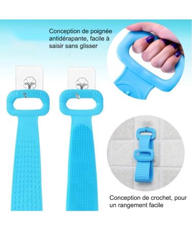 Vineco 2020 Double-Sided Shower Brush | Premium Silicone & Vinyl | Ideal for All Skin Types - Buy Internationally - Buy Online on SooperMarket.com