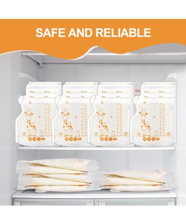 Breast Milk Bags for Freezing - 250ml Storage Bags (60PCs) | Durable & Leak-Proof Breast Milk Storage - Buy Online on SooperMarket.com