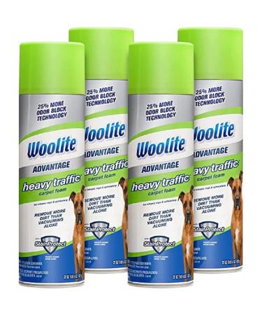 Woolite Advantage Heavy Traffic Carpet Foam - 4 Pack New - 2022 Advantage