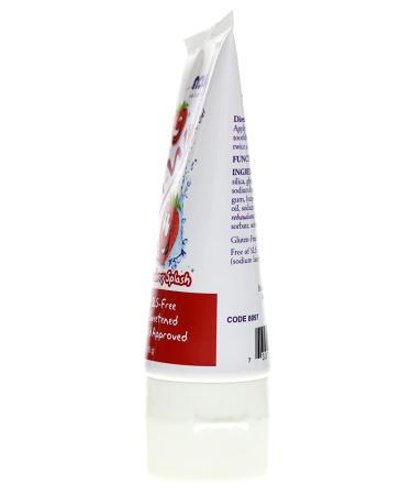 Now Solutions XyliWhite Kids Toothpaste Gel - Strawberry Splash 3 oz (Pack of 5) | Natural Dental Care - Buy Online on SooperMarket.com