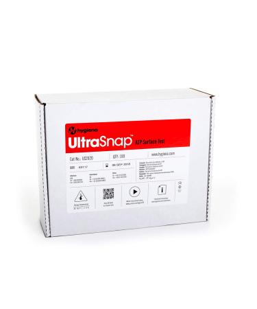 Hygiena Ultrasnap Surface ATP Test Devices - 100 Pack | Bio Shield Tech - Buy Online on SooperMarket.com