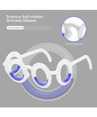 Hion Anti-Motion Sickness Smart Glasses - Portable Nausea Relief for Sport, Travel, Gaming - No Lens Liquid Glasses for Adults or Kids - Buy Online on SooperMarket.com