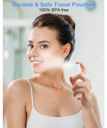 Pnyxeass 20 Pack TSA Approved Travel Containers | Leak-proof Toiletry Bottles | Portable Squeeze Pouches for Shampoo, Conditioner, Lotion | Travel Accessories - Buy Online on SooperMarket.com