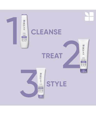 Biolage Hydra Source Blow Dry Shaping Lotion - Heat Protectant | Hydrating Styling | Aloe & Hyaluronic Acid | Vegan, Cruelty-Free | 5.1 fl. oz - Buy Online on SooperMarket.com