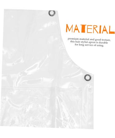 BELLIFFY Barber Apron Hair Apron Stylist Apron Hair Cutting Apron Clear Aprons for Hair Stylist Apron for Hair Stylist Salon Aprons for Hair Stylist Hairdresser Apron Adjustable Apron - Buy Online on SooperMarket.com