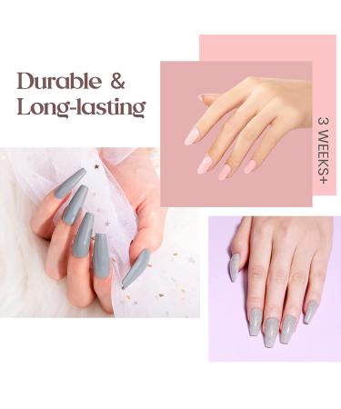 Beetles Dipping Powder Nail Starter Kit - 6 Color Set for French Manicure - Nail Art Kit with Essential Tools - Withering Rose II - Buy Online on SooperMarket.com