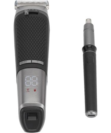 Men's Electric Hair Clippers Set | Frequency Conversion 2-Speed Hair Trimmer & Nose Trimmer | Portable Low Noise for Salon Use - International Shipping Available - Buy Online on SooperMarket.com