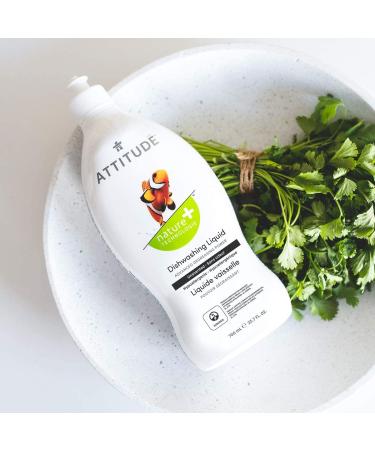 ATTITUDE Unscented Dishwashing Liquid - 23.7 fl oz (700 ml) | Eco-Friendly & Effective - Buy Online on SooperMarket.com