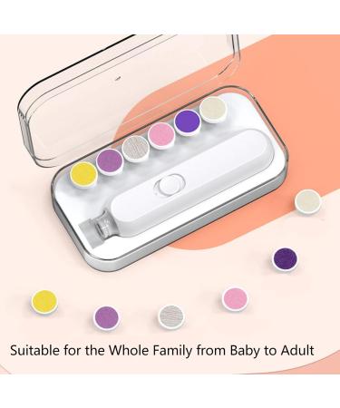 Baby Friendly Electric Nail Buffer File Aiding in Children Manicure Perfect for Ladies and Pets Ideal Kids Bathroom Set Accessory - Buy Online on SooperMarket.com