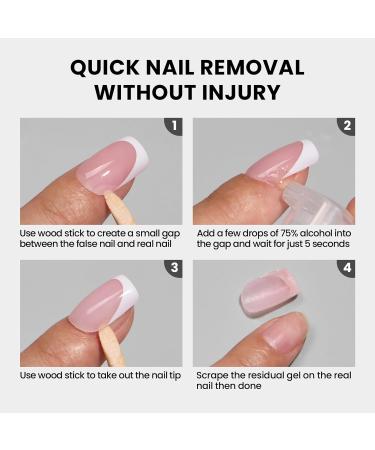 btartboxnails XCOATTIPS Solid Nail Glue Gel - 30g | Strong Long-Lasting UV Gel for Press-On & Acrylic Nails - Buy Online on SooperMarket.com