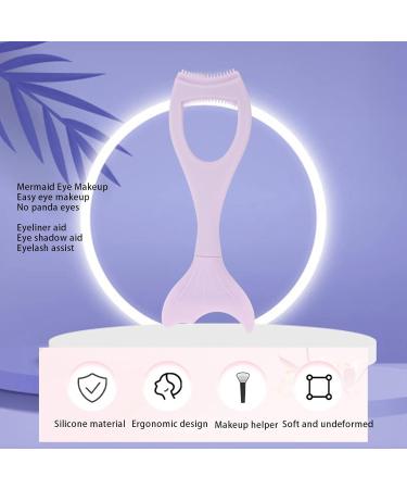 Eyeliner Stencils Wing Tips Silicone Winged Tip Eyeliner Aid Multifunctionl Reusable Eyeliner Molds Eyeshadow Mascara Shield Applicator Guard for Makeup Tool - Buy Online on SooperMarket.com