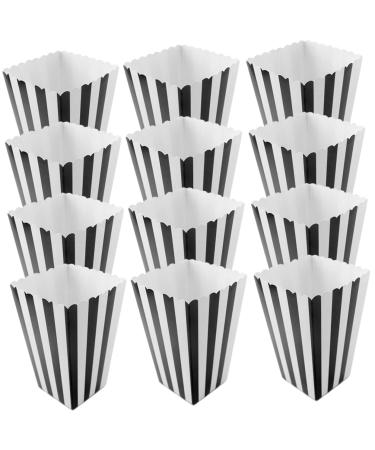 Alipis 36pcs Boxes Popcorn Box Mini Containers Popcorn Bowl Disposable Container for Food Snacks Container Pastel Party Decorations Cookie Containers Baking Paper Candy Child Packing Box