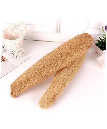 Beavorty Loofah Bath Towel & Body Scrubber - Exfoliating Shower Strap for Smooth Skin | Travel-Friendly Natural Back Scrubber - Buy Online on SooperMarket.com
