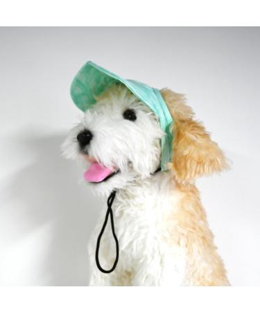 BT BEAR Hundege Baseball Cap for Dogs - Adjustable Ear Holes XL Batik Green - Perfect for Summer Travel & Sports - Small to Medium-Sized Pets - Buy Online on SooperMarket.com