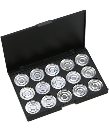 Healvian 2pcs 15 Empty Cosmetic Case Empty Eyeshadow Case Empty Makeup Travel Makeup Case Eyeshadow Palette 1 count (Pack of 1) Silverx2pcs - Buy Online on SooperMarket.com