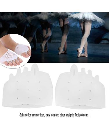 Silicone Bunion Straightener - Hallux Valgus Corrector & Toe Protector for Pain Relief | 1 Pair (White) - Buy Online on SooperMarket.com