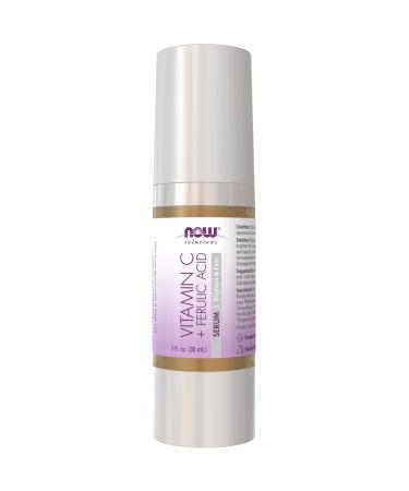 Now Foods Solutions Vitamin C & Ferulic Acid Serum 1 fl oz (30 ml)