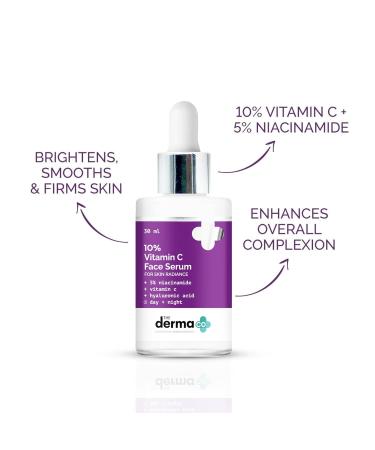 10% Vitamin C Face Serum | Hydrate & Tighten Pores | Radiance Serum for All Skin Types | Restore Natural Glow | 1.01 Fl Oz (30ml - Buy Online on SooperMarket.com