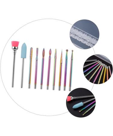 minkissy 1 Set Nail Polisher Nail Tools for Nail Art Nail Art Tool Cleaning Gel Mandrel Nail Bit Nail Drill Heads Manicure Tools Nail Polish Kit Manicure Tool Accessory Accessories Alloy - Buy Online on SooperMarket.com