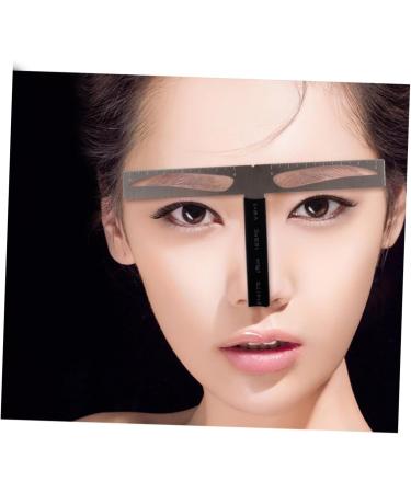 SKISUNO Eyebrow Ruler for Reusable Positioning Eyebrow Three-point Balance Stencil Kit Ruler One-word Caliper Eyebrows - Buy Online on SooperMarket.com