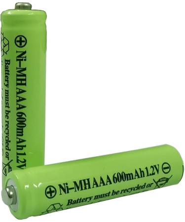 AAA Nimh 600mAh Rechargeable Batteries for Solar Lights - 4 Pack | Ideal for Garden Lamps | International Shipping - Buy Online on SooperMarket.com