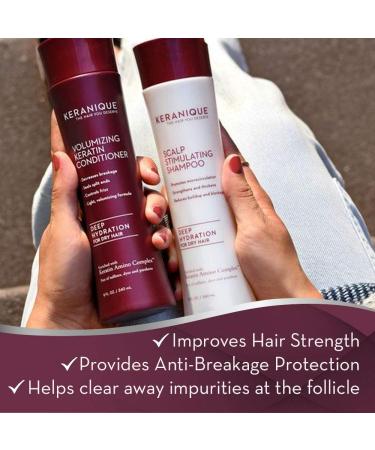 Keranique Color Boost Anti-Hair Loss Kit - Shampoo, Conditioner & Volume Spray for Color Treated Thinning Hair - 60 Day Supply - Buy Online on SooperMarket.com