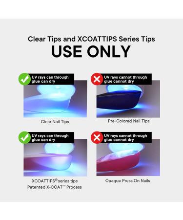 btartboxnails XCOATTIPS Solid Nail Glue Gel - 30g | Strong Long-Lasting UV Gel for Press-On & Acrylic Nails - Buy Online on SooperMarket.com