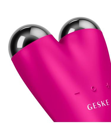 Geske SmartAppGuided Microcurrent Face-Lifter | 6-in-1 Anti-Aging Device for Facial Lifting Jawline Training & Double Chin Removal - Buy Online on SooperMarket.com