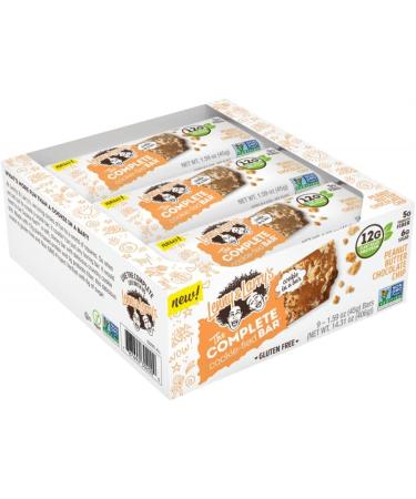 Lenny & Larry's The Complete Cookie-fied Bar Plant-Based Protein Bar Vegan and Non-GMO & The Complete Cookie-fied Bar Peanut Butter Chocolate Chip 45 g 9 Count - Buy Online on SooperMarket.com
