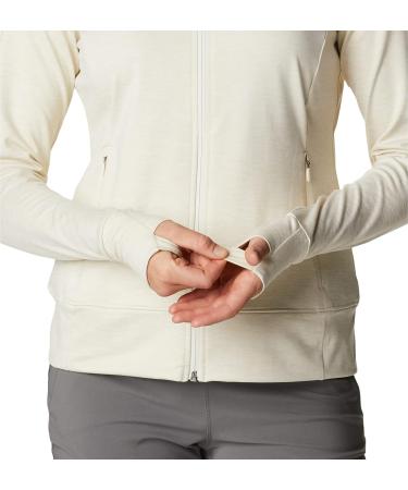 Columbia Weekend Adventure Full Zip Jacket - Medium, Chalk Heather-Legacy - Buy Online on SooperMarket.com