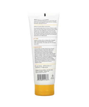 Alaffia Baobab Baby Face & Body Creme Unscented | 8 fl oz | Nourishing & Gentle Moisturizer - Buy Online on SooperMarket.com