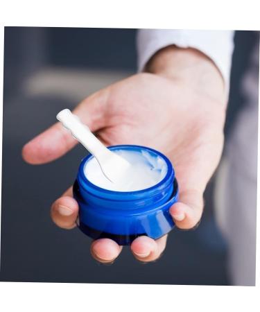 HAPINARY Stainless Steel Ointment Spoon Makeup Spatula Tool Skincare Tiny Spoons Cream Makeup Brush Beauty Tool for Cream Brush Clay Skincare Tools Silicone Spoon Baby Facial 6.5x2x0.2cm Silver - Buy Online on SooperMarket.com