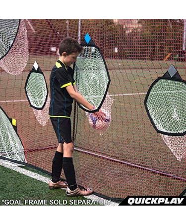QuickPlay PRO Soccer Goal Target Net - 12x6' with 7 Scoring Zones for Shooting Practice - Buy Online on SooperMarket.com
