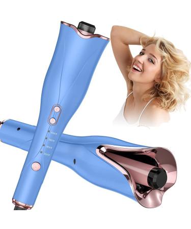 Rehomy Auto Rotating Curling Wand Hair Curler with 1 Rotating Barrel & 4 Temps & 3 Timer Auto Shut-Off for Hair Styling