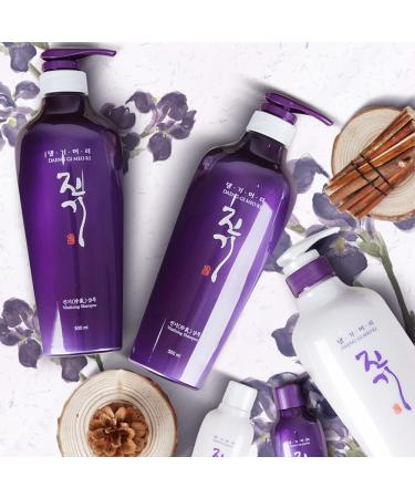 Daeng Gi Meo Ri Jin Gi Vitalizing Set | Nourishing Korean Herbal Hair Care - Shampoo & Treatment for Smooth Shiny Frizz-Free Hair - 100% Domestic Oriental Herb - Buy Online on SooperMarket.com