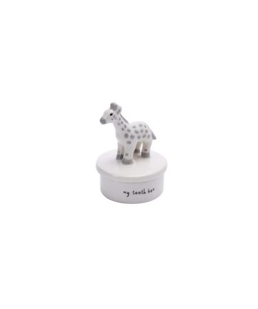 CGB Giftware | Baby Giraffe Tooth Box | Tooth Organiser | Nursery Decor | My First Tooth | GB04520