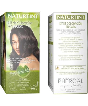 Naturtint Home Colour Kit with Accessories | Hair Dye Kit | No Metal Elements | Hair Dye Kit | Hairdressing Results from Home 5 Accesorios - Buy Online on SooperMarket.com