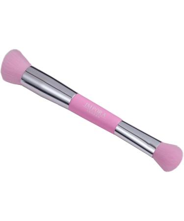 Double Ended Pink Contouring Makeup Brush for Blending Highlighting Buffing - Ideal for Creams, Powders, and Liquids - Buy Online on SooperMarket.com